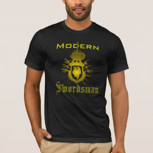 Camiseta moderna del escudo del dragón del