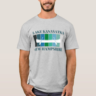 Camiseta moderna del lago Kanasatka