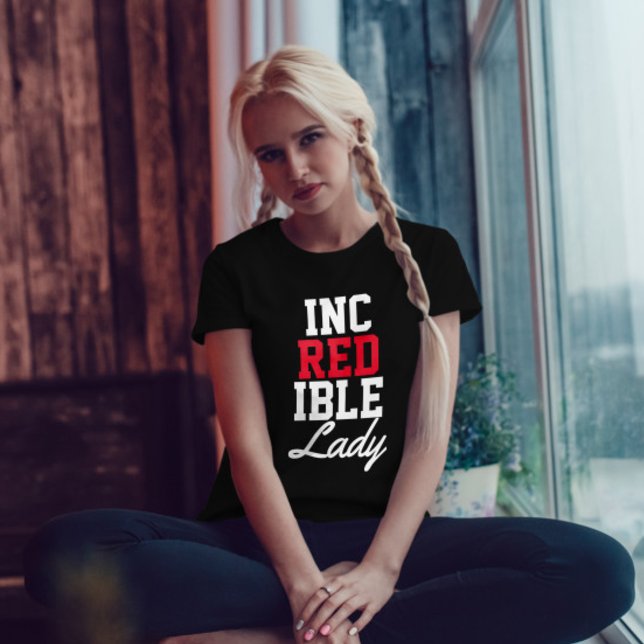 Camiseta Moderna e increíble cita femenina empoderadora (Subido por el creador)