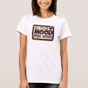 Camiseta moderna rosa CON EL ESTADO DE ÁNIMO PARA 