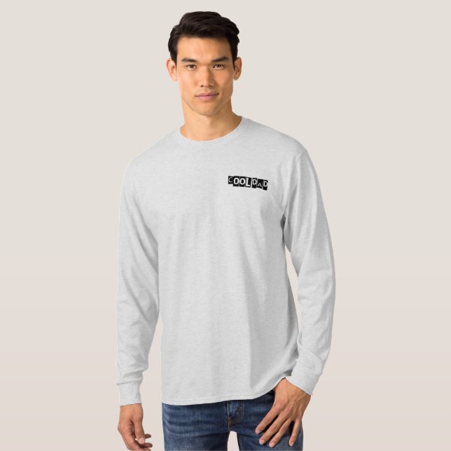 Camiseta Moderna tipografía divertida de Guay Dad (Anverso completo)