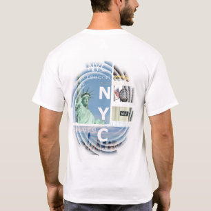 Camiseta Moderna y elegante ciudad de Nueva York personaliz