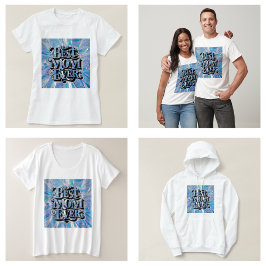 Camiseta Moderna y Elegante Mejor Mamá del Mundo