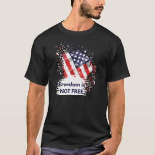 Camiseta Moderna y elegante tipografía Libertad política