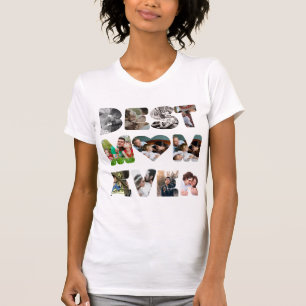 Camiseta Moderna y personalizada 11 foto La mejor mamá jamá