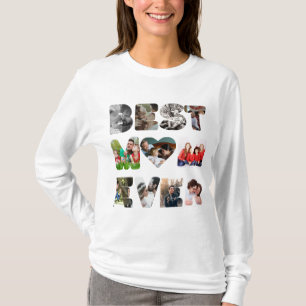 Camiseta Moderna y personalizada 11 foto La mejor mamá jamá