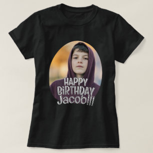 Camiseta Moderna y simple y genial tarjeta de saludo de cum