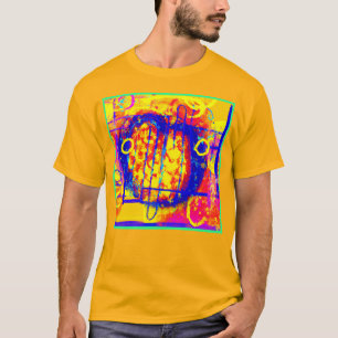Camiseta Modernas abstracciones vibrantes arte