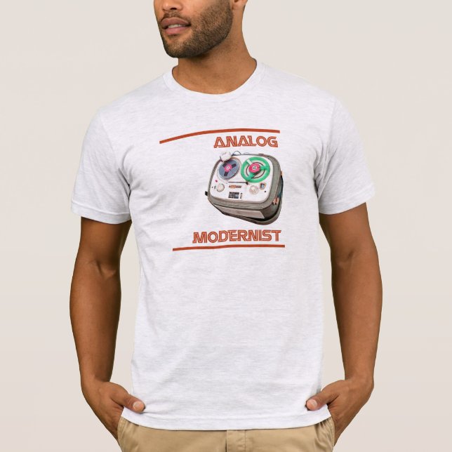 Camiseta Modernista analógico (Anverso)