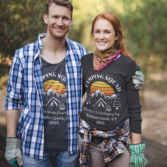 Camiseta Moderno Campo de Abuela de Vacaciones Familiares C (Subido por el creador)