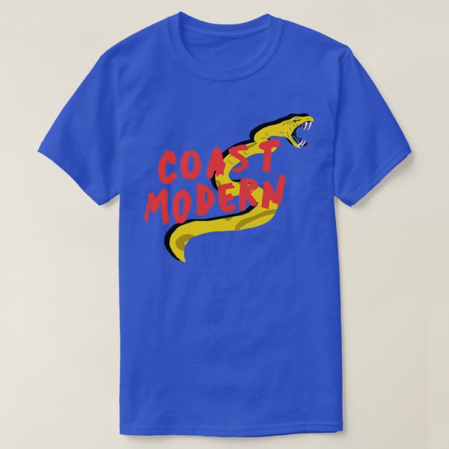 Camiseta Moderno costero (Diseño del anverso)