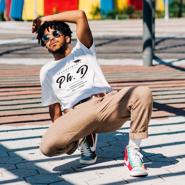 Camiseta Moderno Fiesta de felicitación por guión de gradua (Subido por el creador)