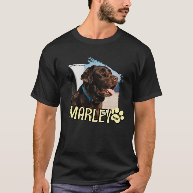 Camiseta Moderno Grunge Playful Simple Personalizado Mascot (Anverso)