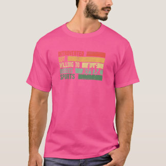 Camiseta Moderno Introvertido Pero Dispuesto A Discutir Dep