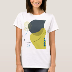 Camiseta Moderno, Memphis, fresco, único y moderno ilustra