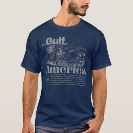 Camiseta Moderno patriótico Inspirador Golfo de América