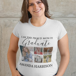 Camiseta Moderno personalizado | 5 Foto | Graduación