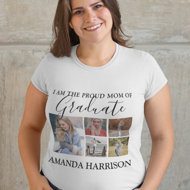 Camiseta Moderno personalizado | 5 Foto | Graduación (Subido por el creador)