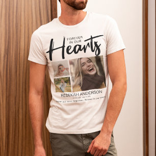 Camiseta Moderno Por Siempre En Nuestros Corazones   Camise