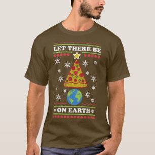 Camiseta Moderno Que Haya Pizza On Earth Humor5653