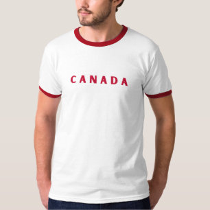 Camiseta Moderno recuerdo de la bandera de Canadá