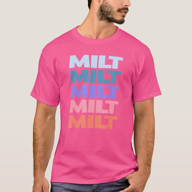 Camiseta Moderno repite el tono de la letra (Anverso)