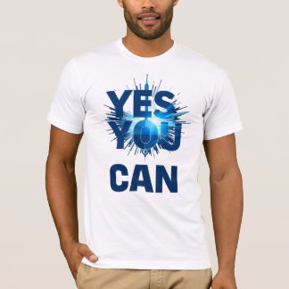 Camiseta Moderno "Sí Puedes" Motivacional Cinético