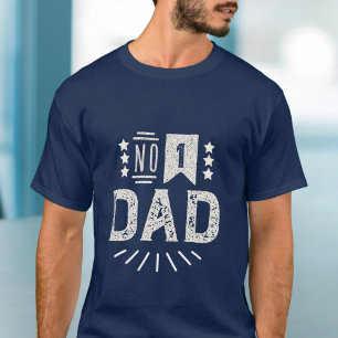 Camiseta Moderno Vintage Azul Marino Crema Mejor Día del Pa