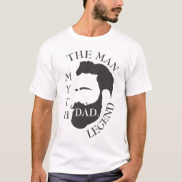 Camiseta Moderno y elegante Día del Padre