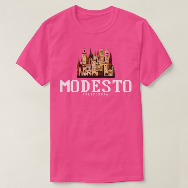 Camiseta Modesto California (Diseño del anverso)