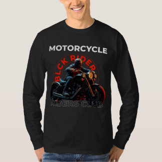 Camiseta Modestos motociclistas negros de ilustracion de es