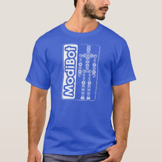 Camiseta ModiBot "estructura sus los propios" figura de
