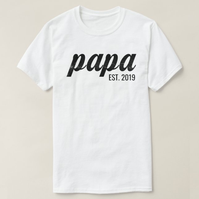 Camiseta Modifique a la papá del año para requisitos (Diseño del anverso)