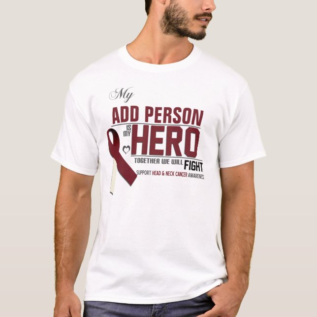 Camiseta Modifique a MI HÉROE para requisitos particulares: (Anverso)