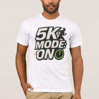 Camiseta Modo 5K: activado (5K en ejecución)