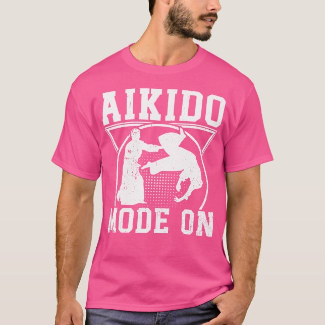 Camiseta Modo Aikido En Aikido Japonés (Anverso)