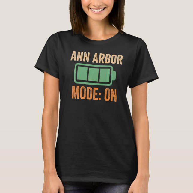 Camiseta Modo Arbor Con Batería (Anverso)