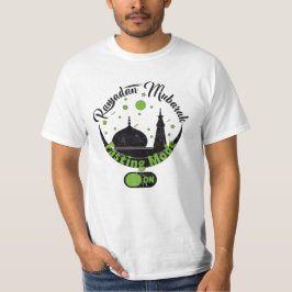 Camiseta Modo ayuno activado dicho divertido del ramadán