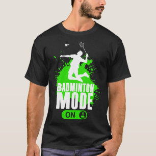 Camiseta Modo Badminton En Gráfico De Jugador Juvenil De Ni