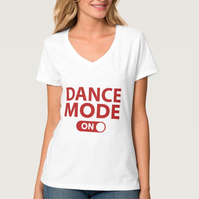 Camiseta Modo Baile Activado (Anverso)