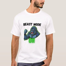 Camiseta Modo Bestia Activado – Gimnasio Motivacional