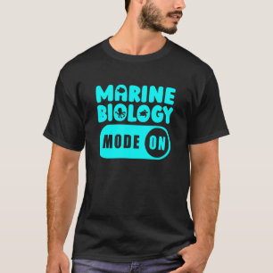 Camiseta Modo Biólogo Marino En El Océano Oceanólogo Mari