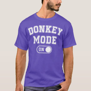 Camiseta Modo Burro Activado Granjero Divertido Amante de l