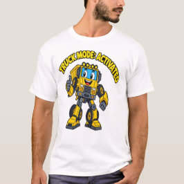 Camiseta Modo Camión Activado Juguetes y Ropa para Niños