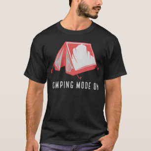 Camiseta Modo Camping Activado chica
