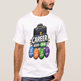 Camiseta Modo Carrera Activado – Sueña Trabaja Crece Logra