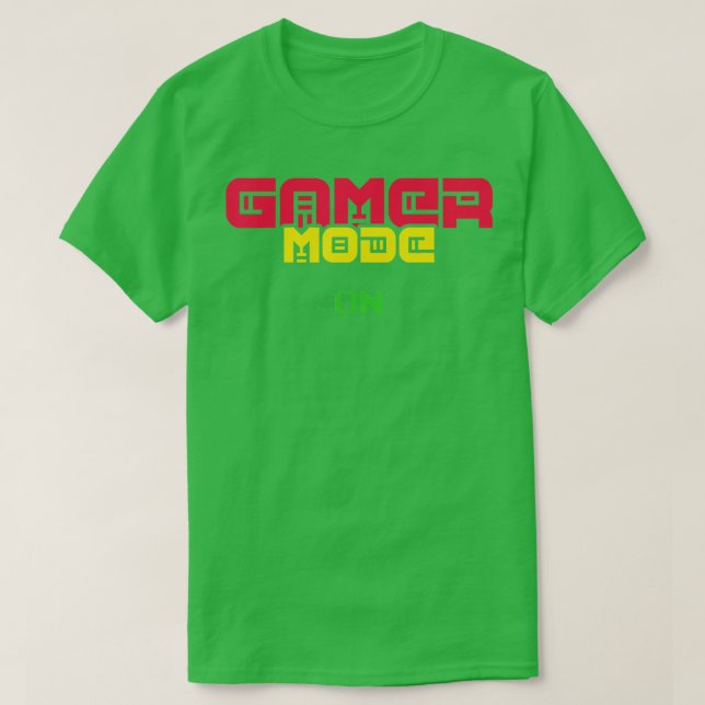 Camiseta Modo clásico en videojuegos con juegos de larga du (Diseño del anverso)
