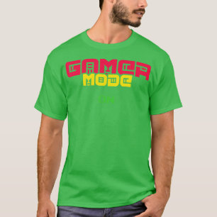 Camiseta Modo clásico en videojuegos con juegos de larga du