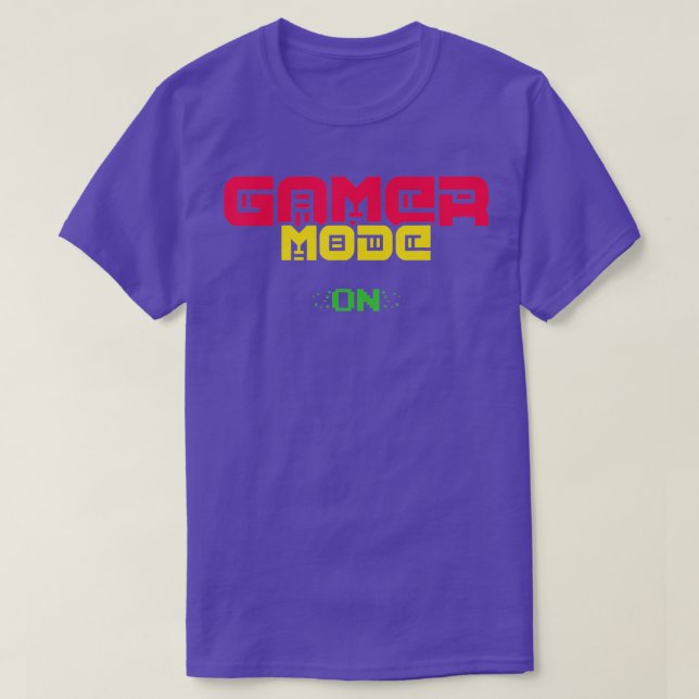 Camiseta Modo clásico en videojuegos con juegos de larga du (Diseño del anverso)