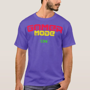 Camiseta Modo clásico en videojuegos con juegos de larga du